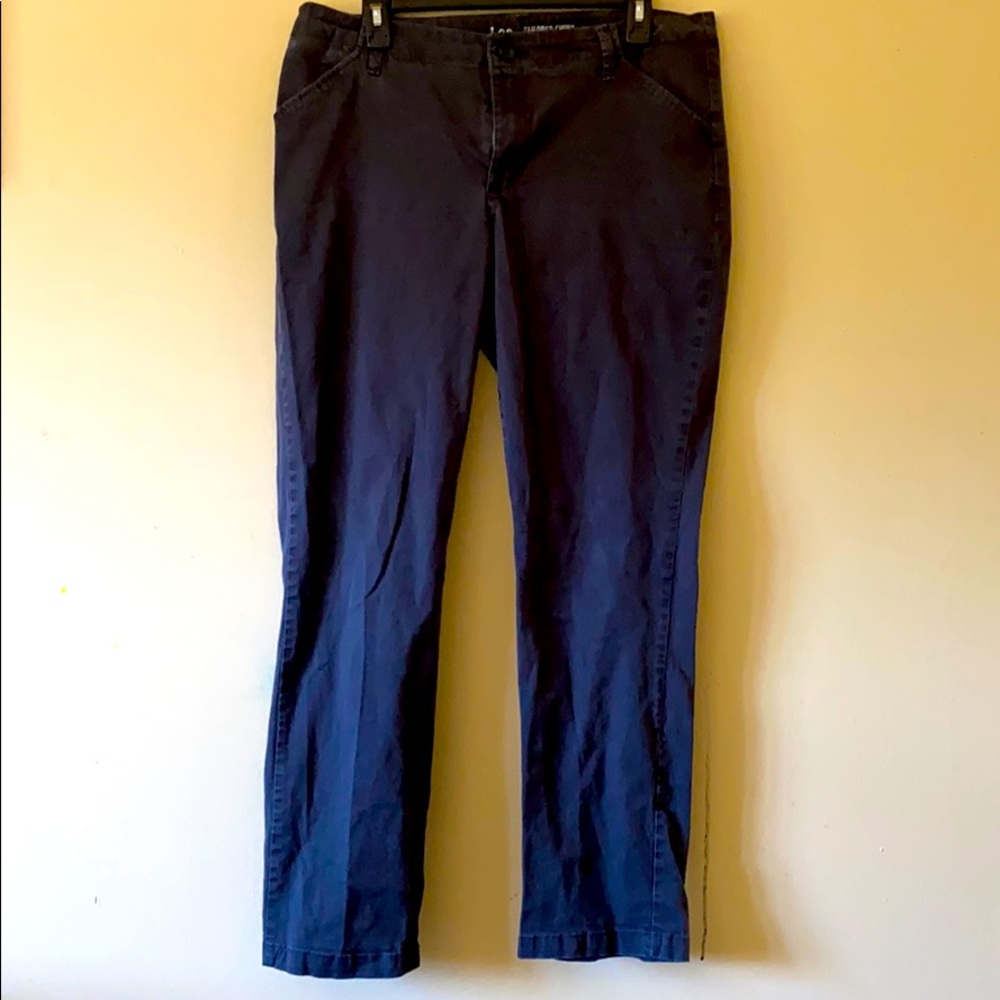 Lee Slim, straight leg tailors chinos